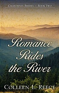 Romance Rides the River (Hardcover, Large Print)