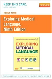 Exploring Medical Language Iterms Audio (Paperback, 9th)