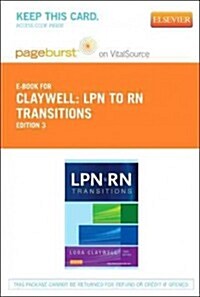 LPN to RN Transitions Pageburst on VitalSource Retail Access Code (Pass Code, 3rd)