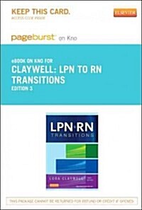 LPN to RN Transitions Pageburst on Kno Access Code (Pass Code, 3rd)