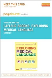 Exploring Medical Language Pageburst on Kno Retail Access Code (Pass Code, 9th)