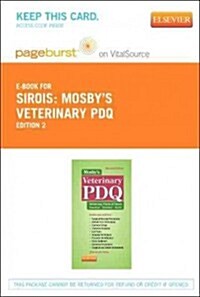 Mosbys Veterinary PDQ Pageburst on VitalSource Retail Access Code (Pass Code, 2nd)