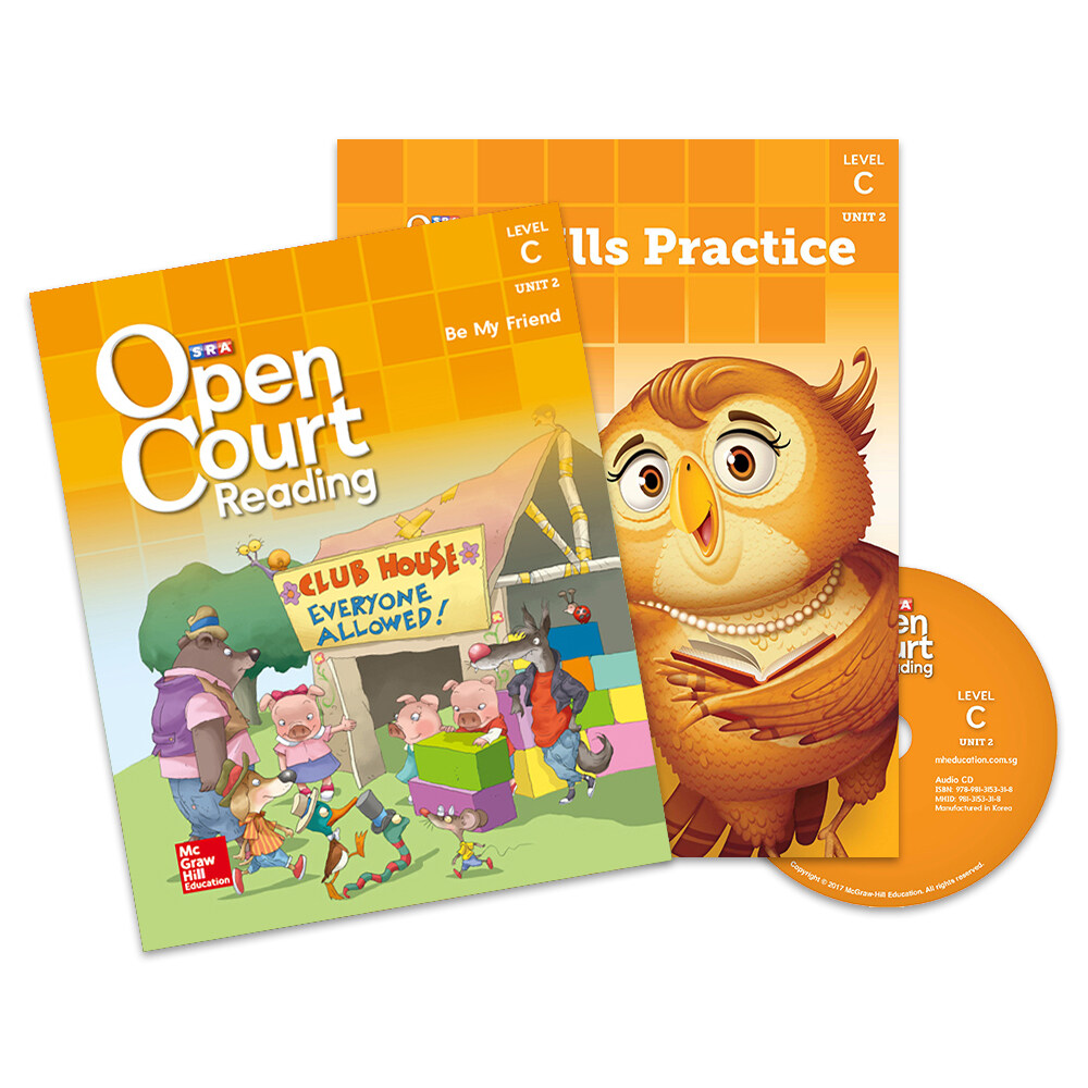 [중고] Open Court Reading Package C Unit 02 (Student Book + Workbook + CD)