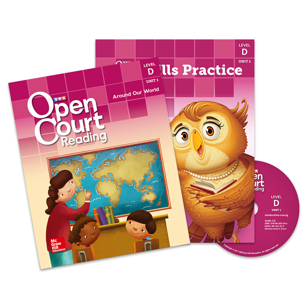 [중고] Open Court Reading Package D Unit 01 (Student Book + Workbook + CD)