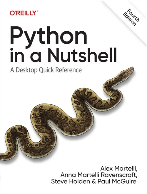 Python in a Nutshell: A Desktop Quick Reference (Paperback, 4)