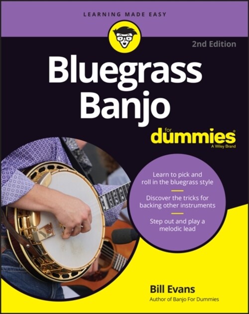 Bluegrass Banjo for Dummies: Book + Online Video & Audio Instruction (Paperback, 2)