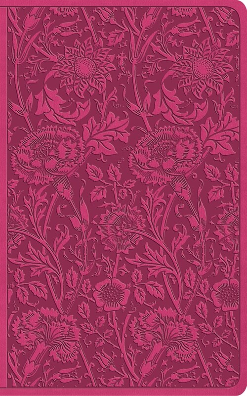 ESV Vest Pocket New Testament with Psalms and Proverbs (Trutone, Berry, Floral Design) (Imitation Leather)