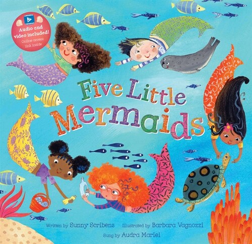 Five Little Mermaids (Paperback)