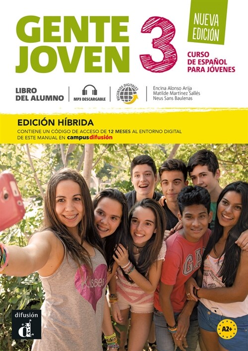 GENTE JOVEN NE 3 ED HIBRIDA LIBRO DEL ALUMNO (Book)