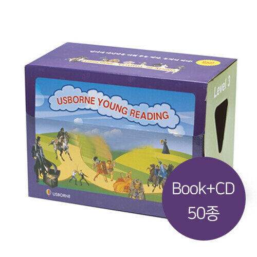 Usborne Young Reading 3단계 (Book + CD) Full Set (Paperback 50권 + Audio CD 50장)