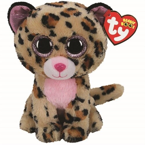 Ty Livvie Leopard Beanie Boo - Reg (Toy)