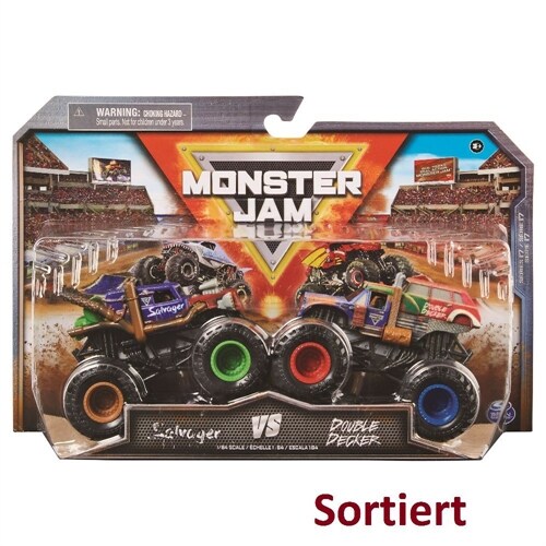 MNJ Monster Jam 2-Pack 1:64 (Toy)