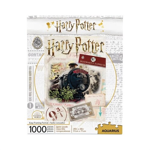 Harry Potter Hogwarts Express Ticket (Puzzle) (Game)