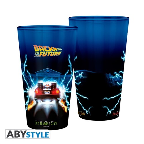 ABYstyle Back to the future DeLorean XL Glas (General Merchandise)