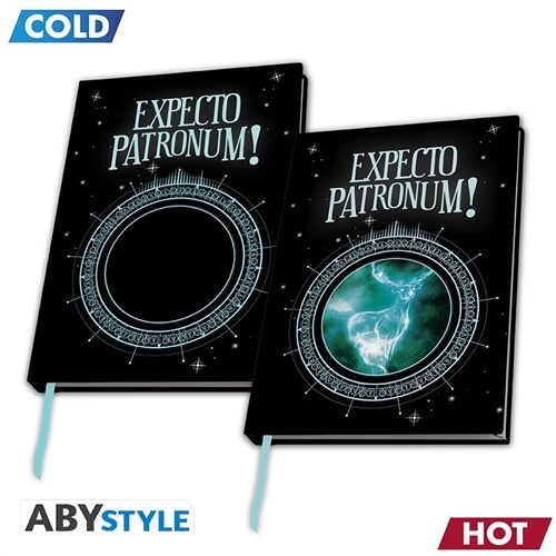 ABYstyle - Harry Potter Patronus Notizbuch A5 Thermoeffekt (General Merchandise)