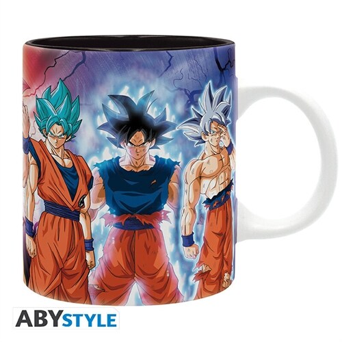 ABYstyle - Dragon Ball Super Goku transformations 320 ml Tasse (General Merchandise)