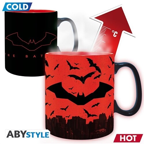 ABYstyle - DC Comics The Batman 460 ml Thermo-Tasse (General Merchandise)