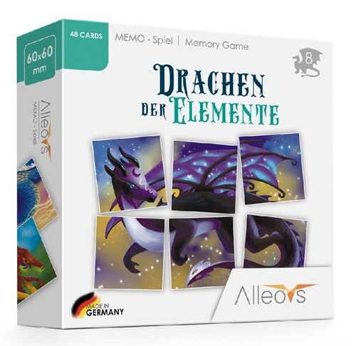 Drachen der Elemente - Memo-Puzzle-Spiel (Kinderspiel) (Game)