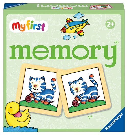 Ravensburger - 20877 - My first memory® Meine Lieblingssachen, Merk- und Suchspiel mit extra großen Bildkarten fur Kinder ab 2 Jahren (Game)