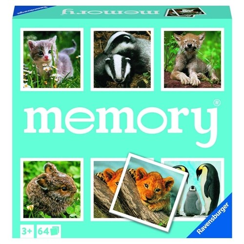 Memory(r) Baby Animals (Board Games)