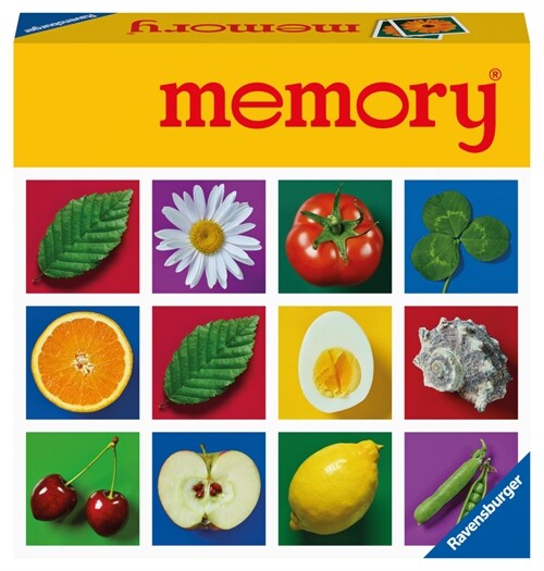 Ravensburger - 20889 - Ravensburger Classic memory®, Neuauflage des Spieleklassikers aus dem Jahr 1969, Merkspiel fur 2-8 Spieler ab 6 Jahren (Game)