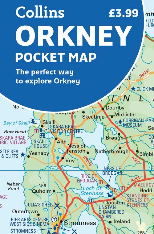 Orkney Pocket Map : The Perfect Way to Explore Orkney (Sheet Map, folded, 2 Revised edition)