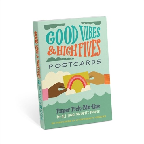 Em & Friends Good Vibes & High Fives Postcards Book, Set of 20 Postcards (Postcard Book/Pack)