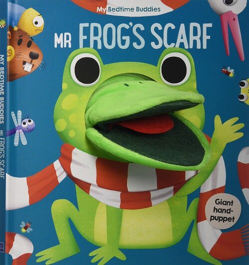 BEDTIME BUDDIES Mr. Frogs Scarf (Hardcover)
