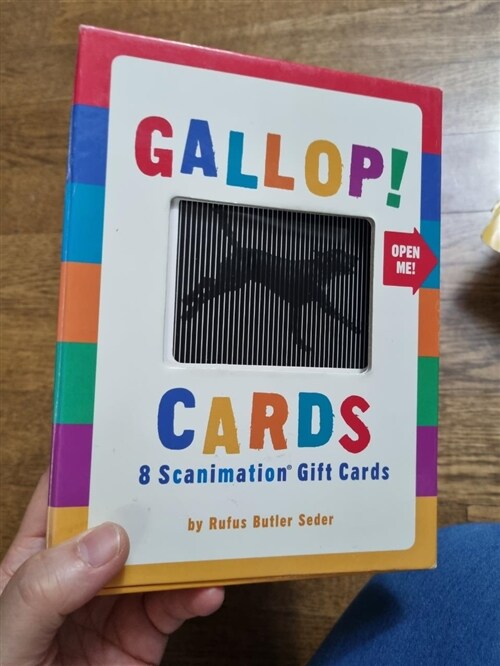 [중고] Gallop! Cards (Paperback)