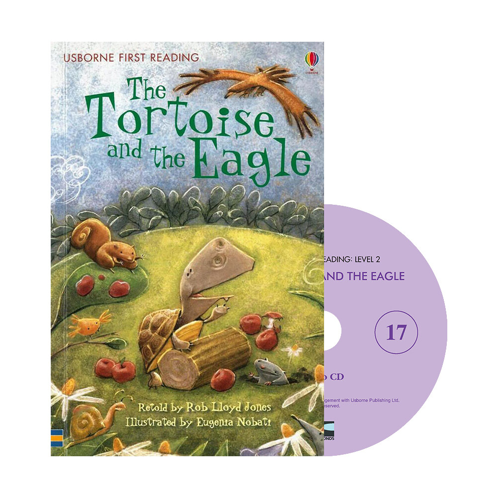 Usborne First Reading Set 2-17 : Tortoise and the Eagle (Paperback + CD)