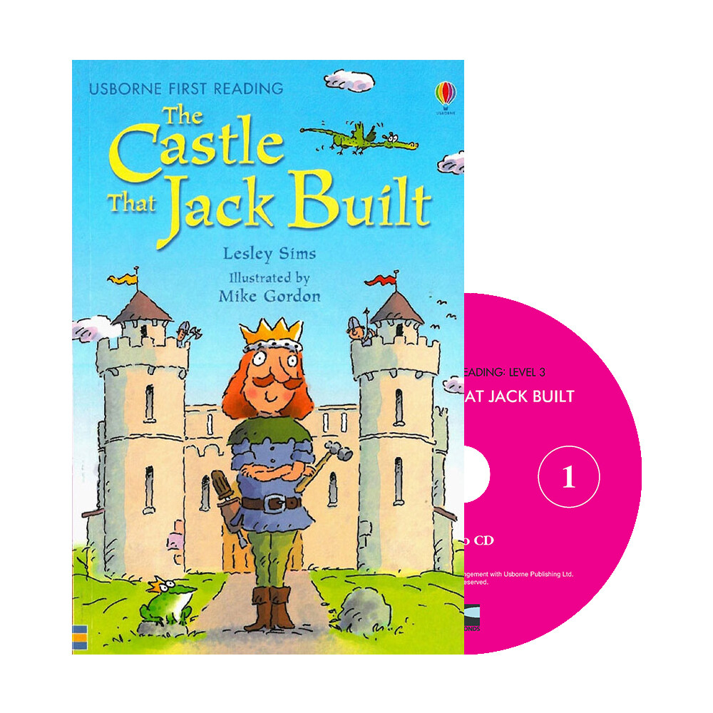 Usborne First Reading Set 3-01 : The Castle that Jack Built (Paperback + CD)