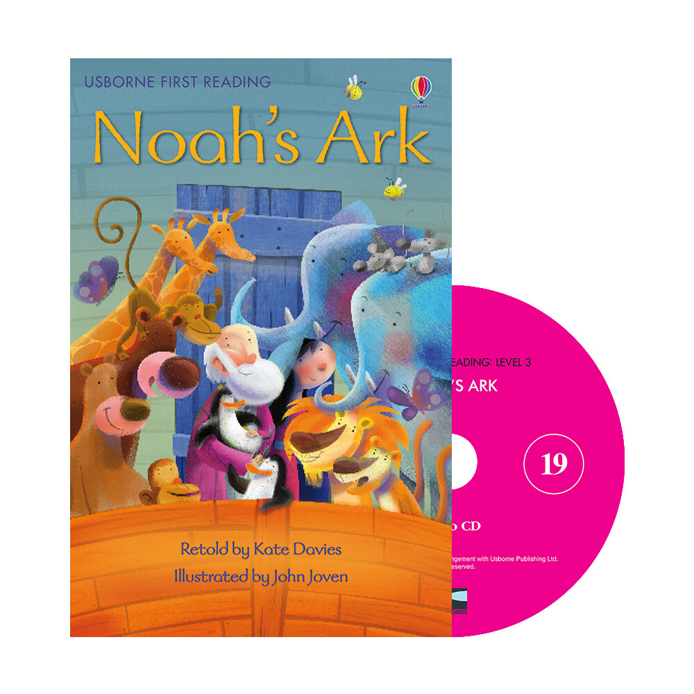 Usborne First Reading Set 3-19 : Noahs Ark (Paperback + CD)