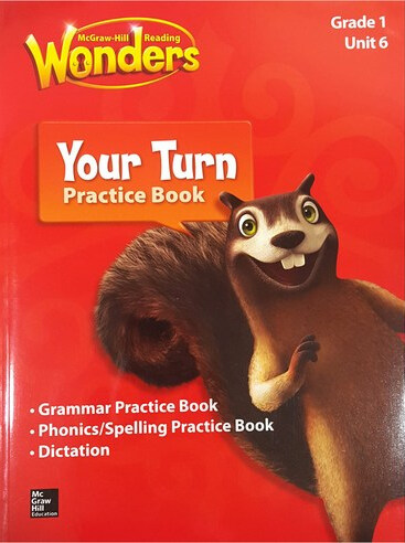 Wonders 1.5 Practice Book (Writing / Grammar, Phonics & spelling, Dictation) with QR
