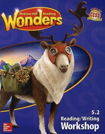 Wonders 5.2 (U4~6)Reading/Writing Workshop w/CD◆