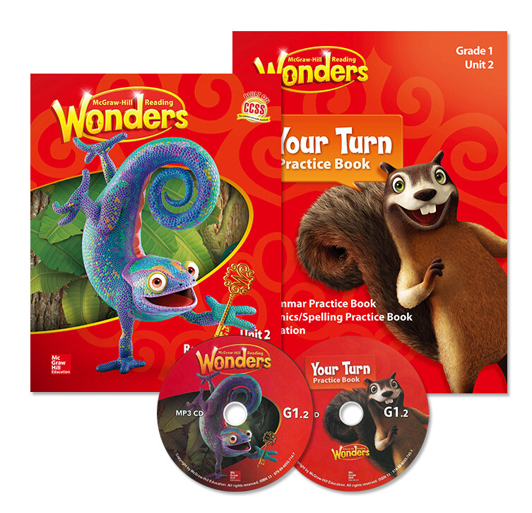 Wonders Package 1.2◆ (Student Book + Practice Book + MP3 CD 2장)