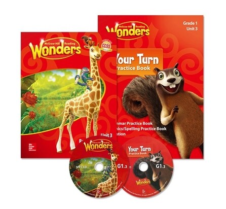 Wonders Package 1.3◆ (Student Book + Practice Book + MP3 CD 2장)