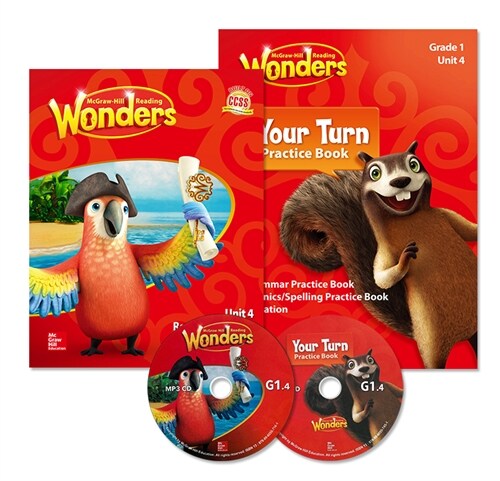 Wonders Package 1.4◆ (Student Book + Practice Book + MP3 CD 2장)