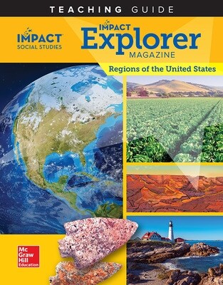 Impact Social Studies: Teaching Guides G4(Explorer Magazine) Regions of the United States