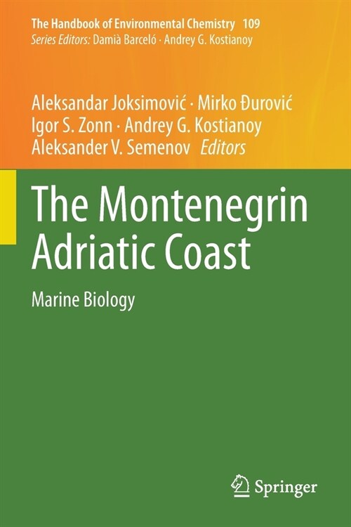 The Montenegrin Adriatic Coast: Marine Biology (Paperback)