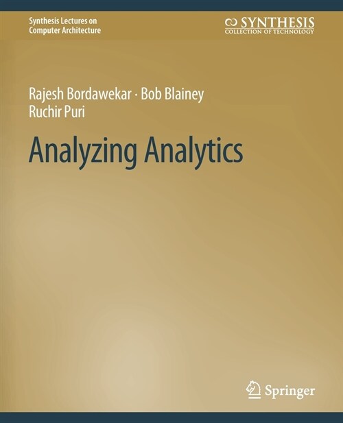 Analyzing Analytics (Paperback)