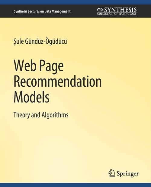 Web Page Recommendation Models (Paperback)
