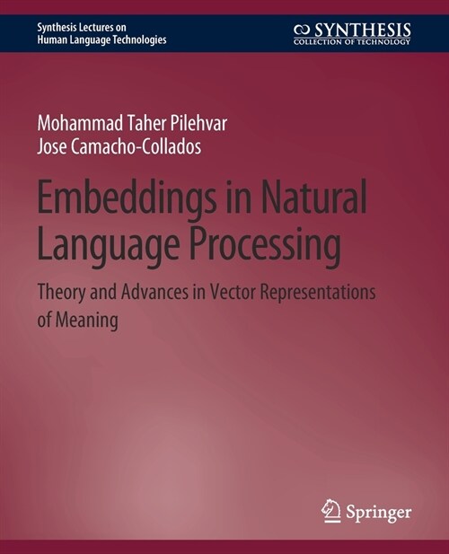 Embeddings in Natural Language Processing: Theory and Advances in Vector Representations of Meaning (Paperback)