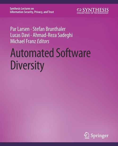 Automated Software Diversity (Paperback)