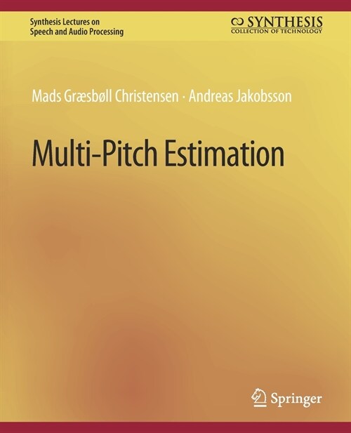 Multi-Pitch Estimation (Paperback)