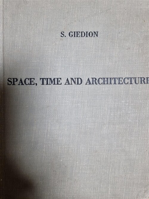 [중고] Space, Time and Architecture