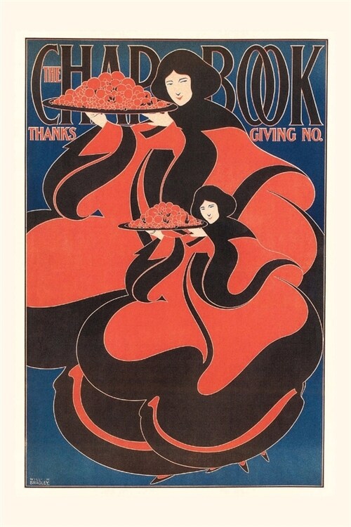 Vintage Journal Art Nouveau Magazin Cover (Paperback)