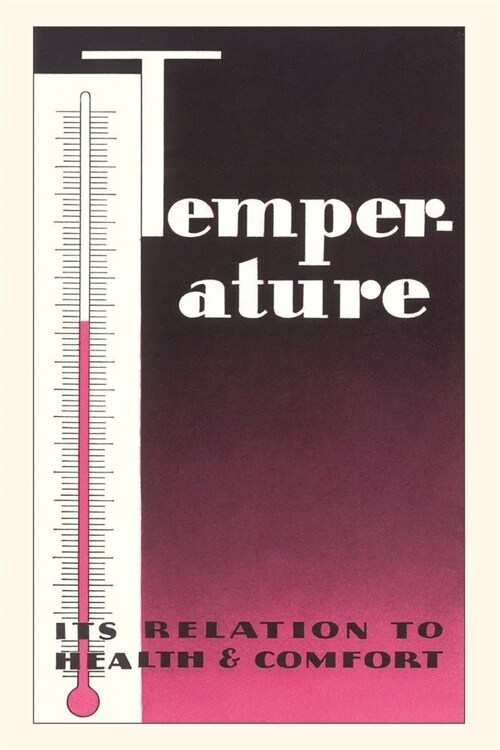 Vintage Journal Temperature, Health Brochure (Paperback)