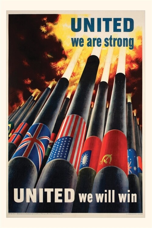 Vintage Journal United We Are Strong Poster (Paperback)