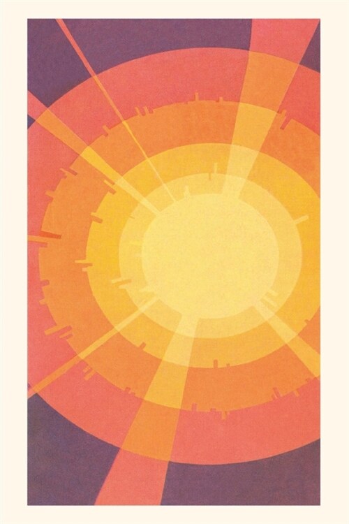 Vintage Journal Sunburst Pattern (Paperback)