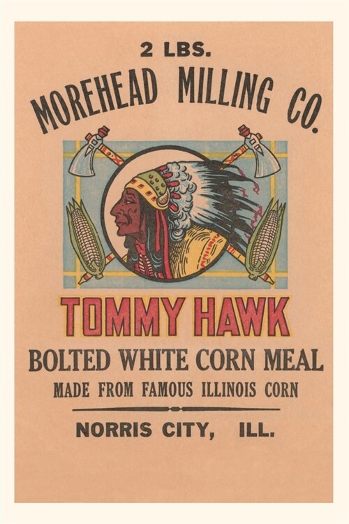 Vintage Journal Cornmeal Sack Label (Paperback)